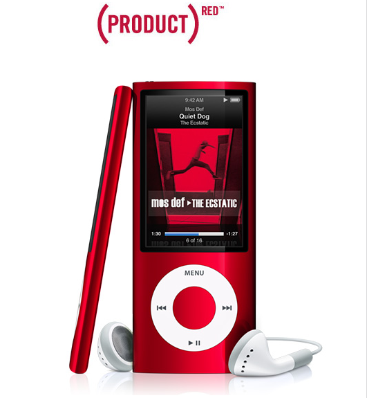 iPod(PRODUCT)RED
